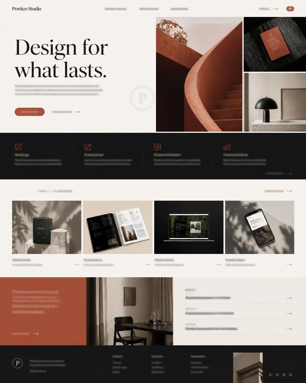 Portico Studio website preview